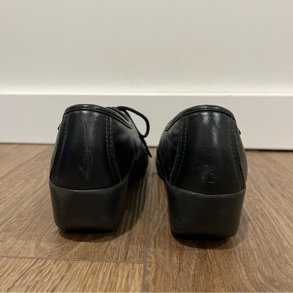 SAS Women's Black Leather Oxfords - Comfort Shoes - Size 8.5 - Picture 11 of 16